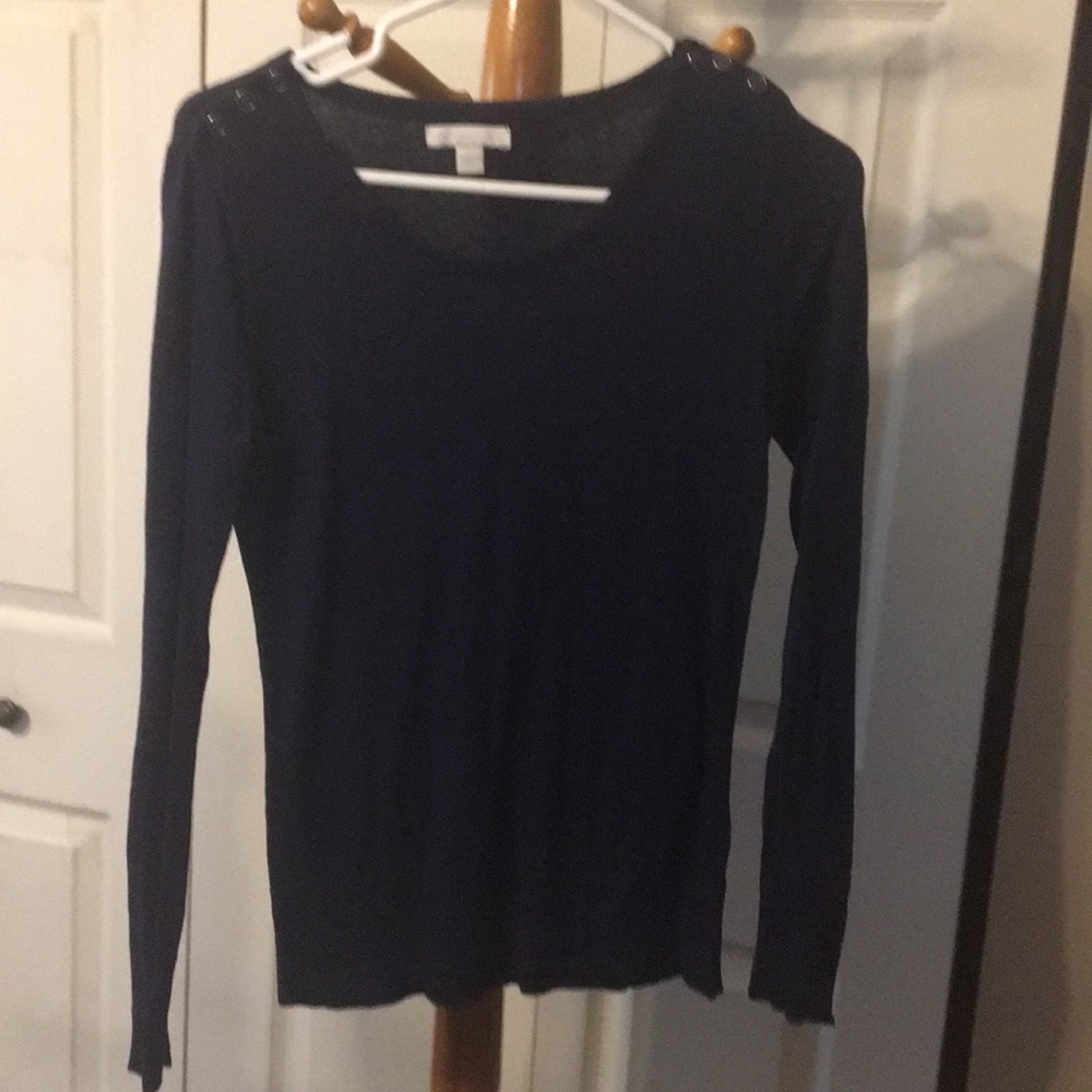 Loft navy sweater